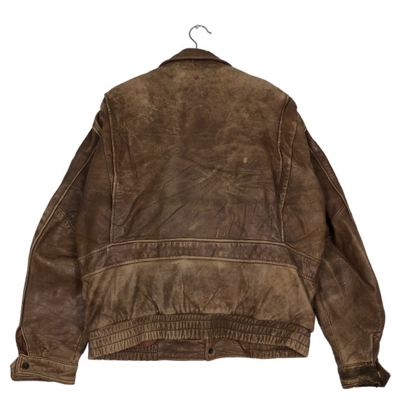 PICK!!! True Vintage 80's Biker Genuine Leather J… - image 6