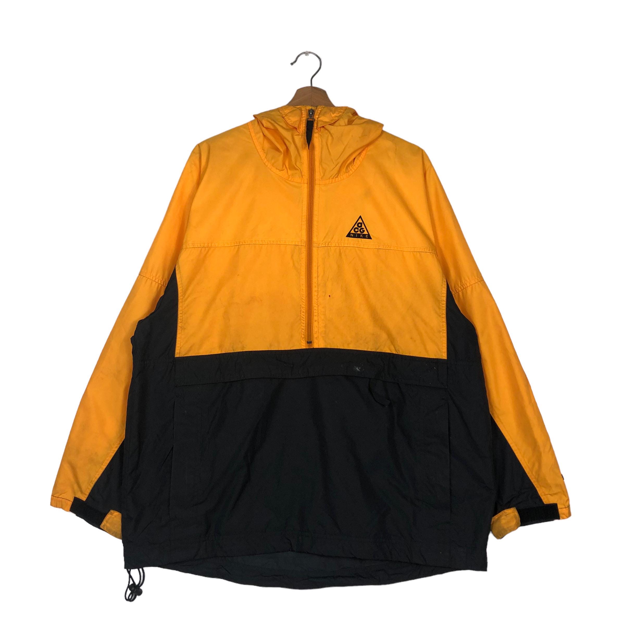 Vintage Nike Acg Anorak Windbreaker Jacket Pull Over Hoodie - Etsy