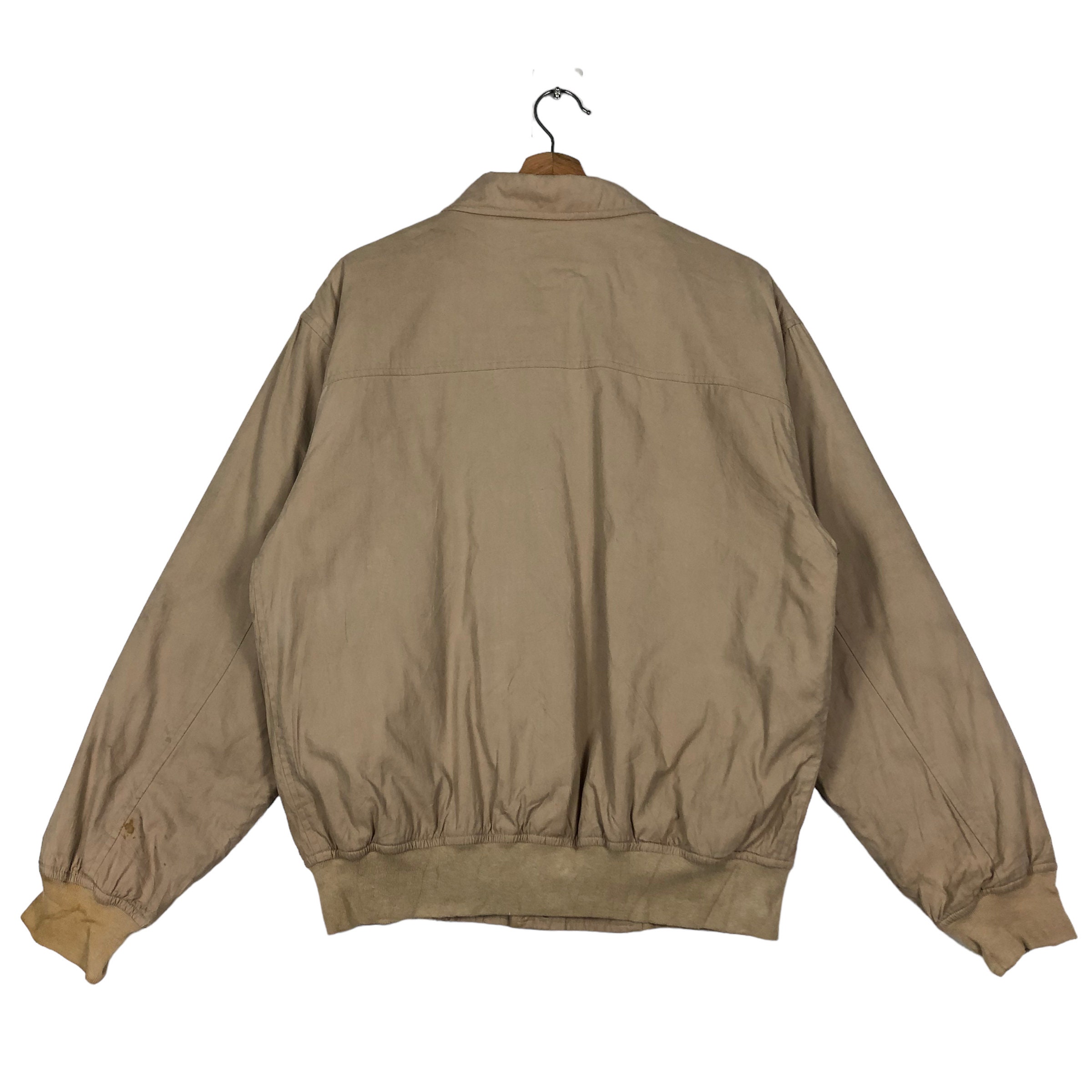 Vintage 90s Polo Ralph Lauren Harrington Jacket, Blanket Lining