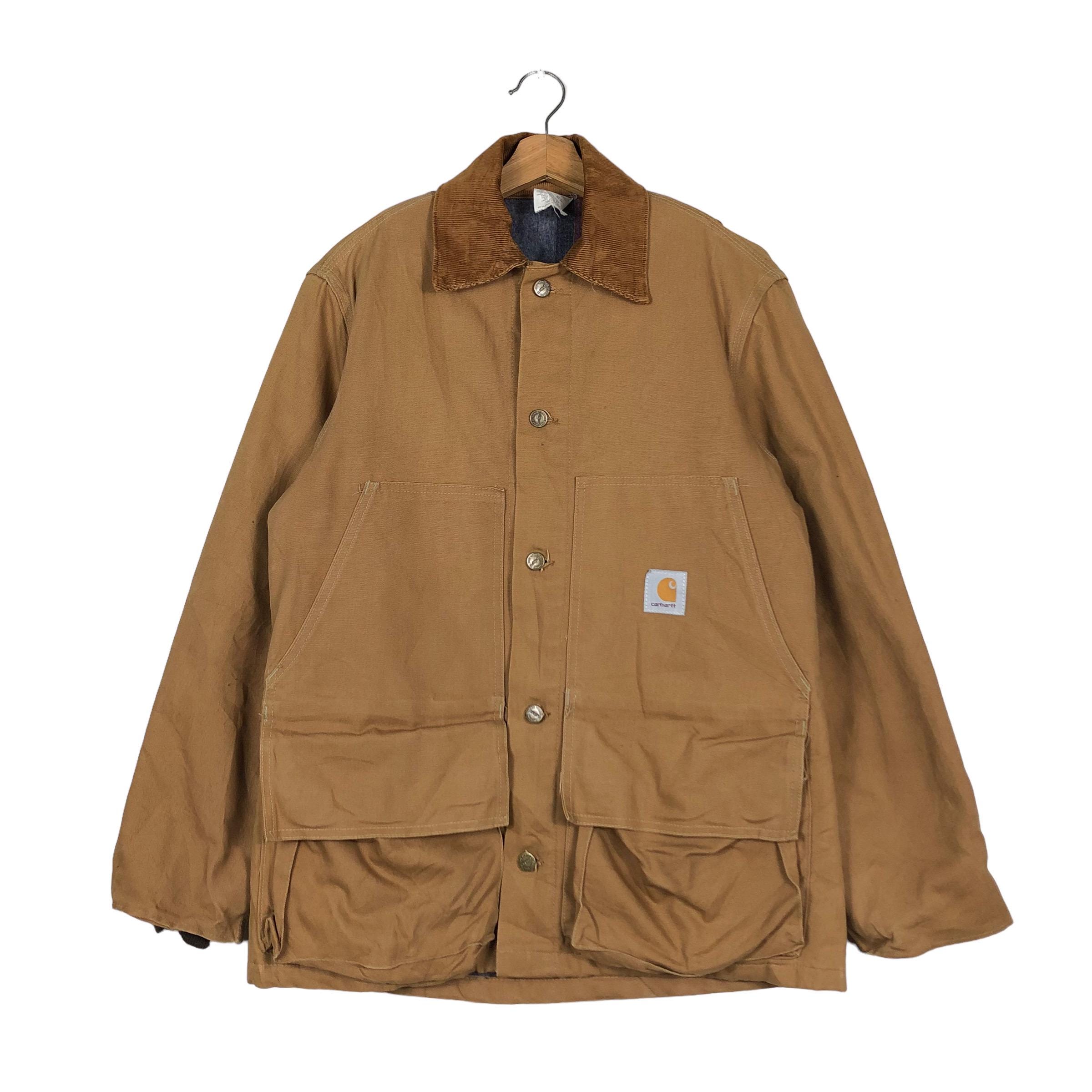 PICK!!! Vintage Carhartt Chore Jacket, Blanket Lined Duck Canvas