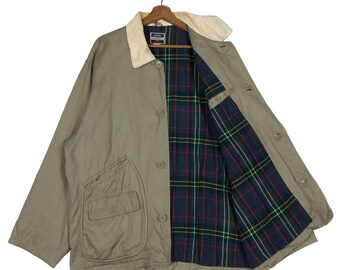 Vintage Chore Work Jacket Neyries Japan Blanket Lining