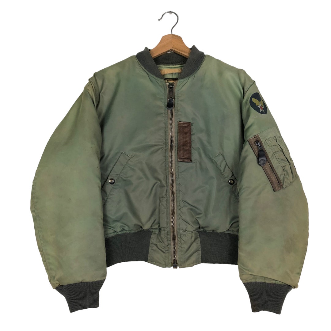 Vintage Buzz Ricksons MA-1 Bomber Jacket, US Air Force, Small - Etsy