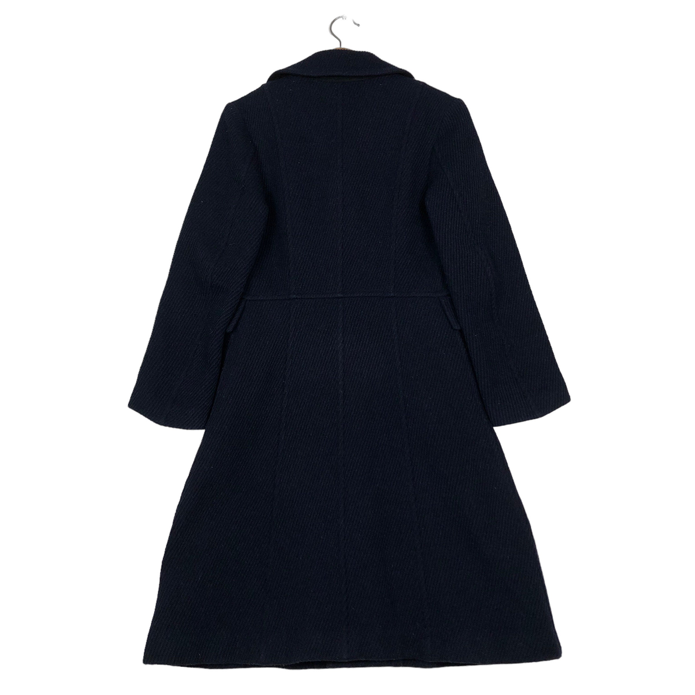 Vintage Tricot Comme Des Garcons Wool Long Jacket, Rare Design (M