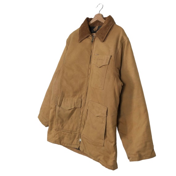 Vintage Carhartt Chore Coat: Detroit Duck Canvas, Multi Pocket