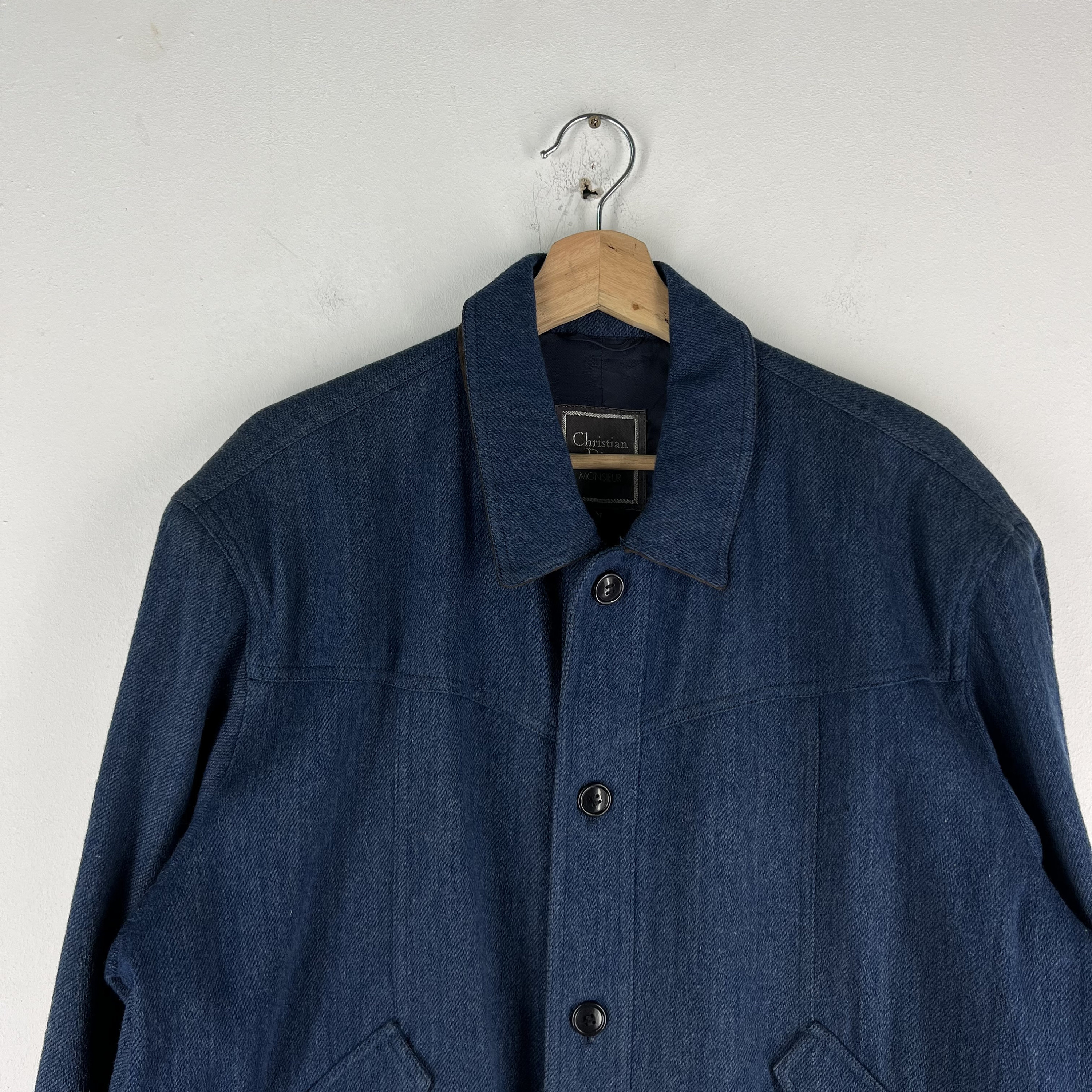 PICK Vintage Bomber Jacket Christian Dior Herringbone Wool