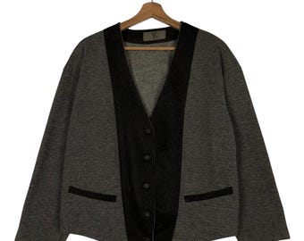 Vintage Wool Cropped Biker Jacket Y's Yohji Yamamoto