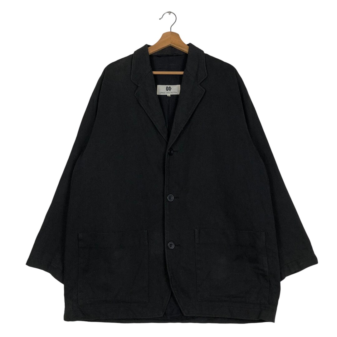 PICK!!! Vintage Chore Worker Jacket Oversized Dries Van Noten Duck