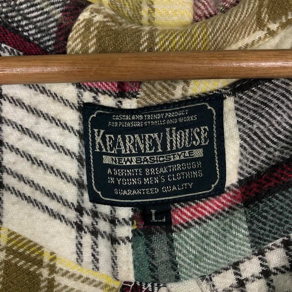 PICK!!! Vintage Flannel Jacket Patchwork Design K… - image 9