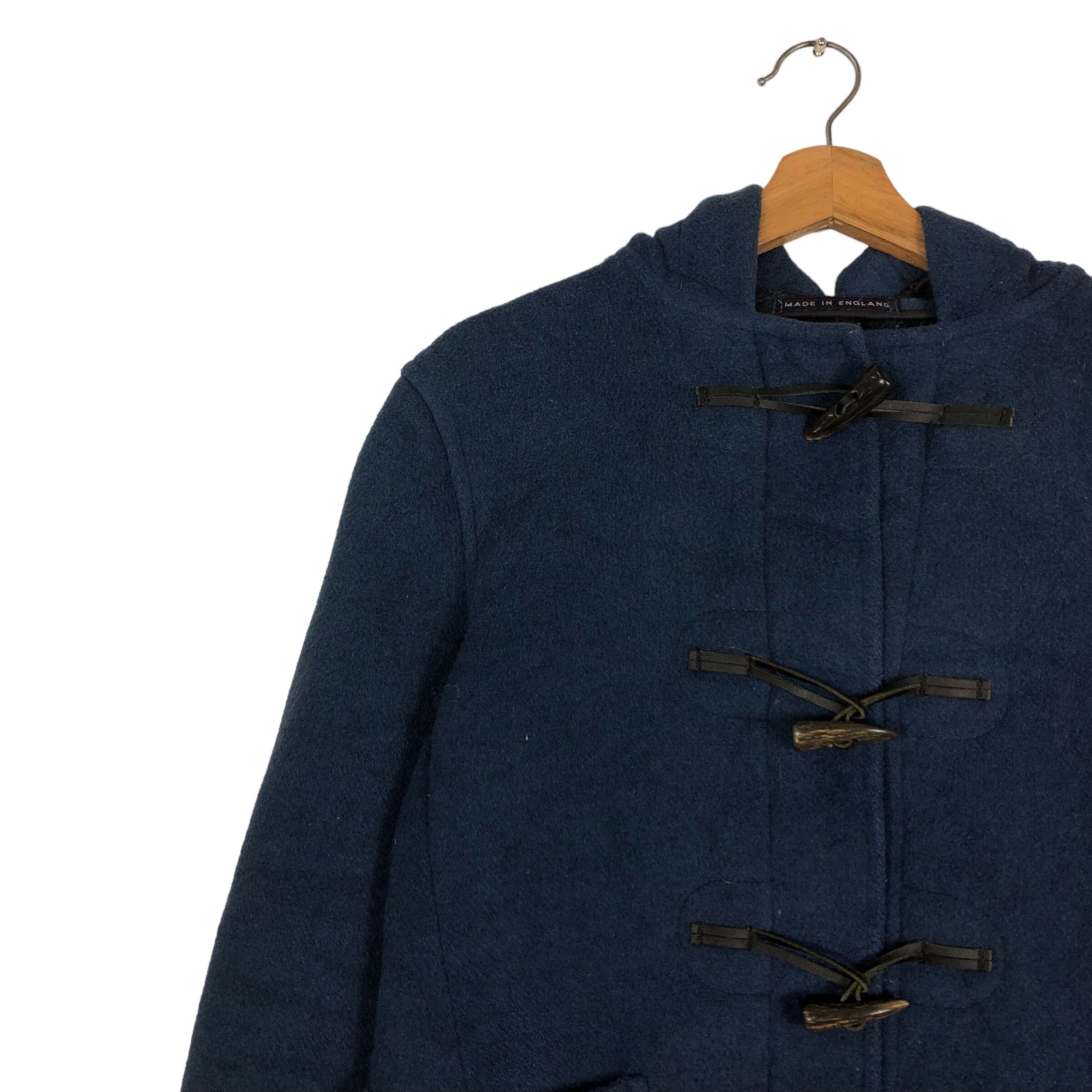 Vintage Wool Duffle Jacket Herringbone Gloverall England - Etsy Vintage Wool Duffle Jacket Herringbone Gloverall England - Etsy