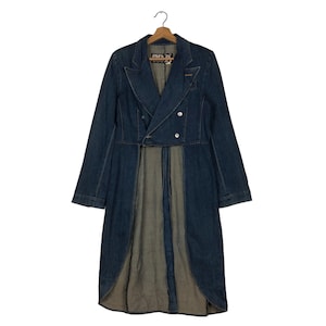 PICK!!! Vintage Vivienne Westwood Red Label Navy Wool Coat Archive