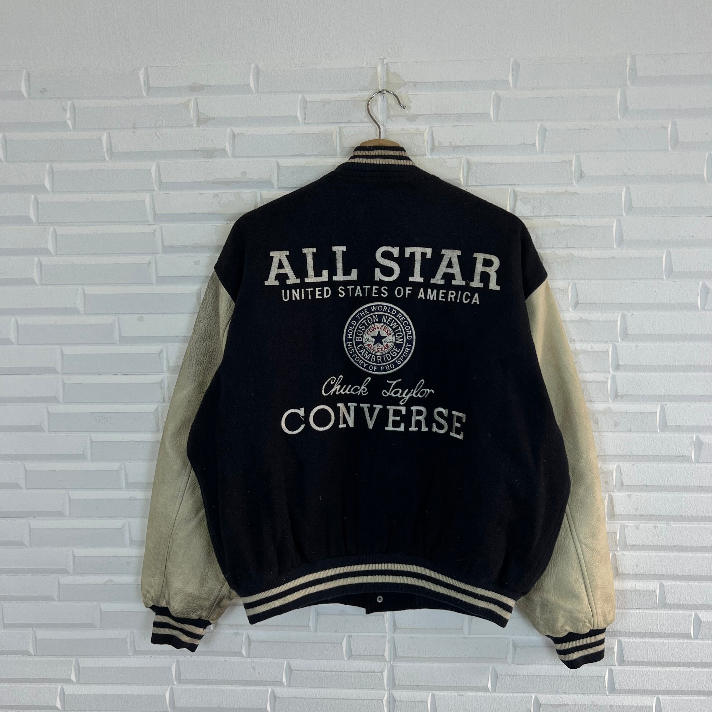 Converse best sale varsity jacket