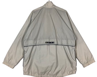 NIKE 90’s Nylon Anorak Jacket Halfzip M Vintage Nike Anorak Jacket, 90's Half-zip Hoodie (M) - Etsy