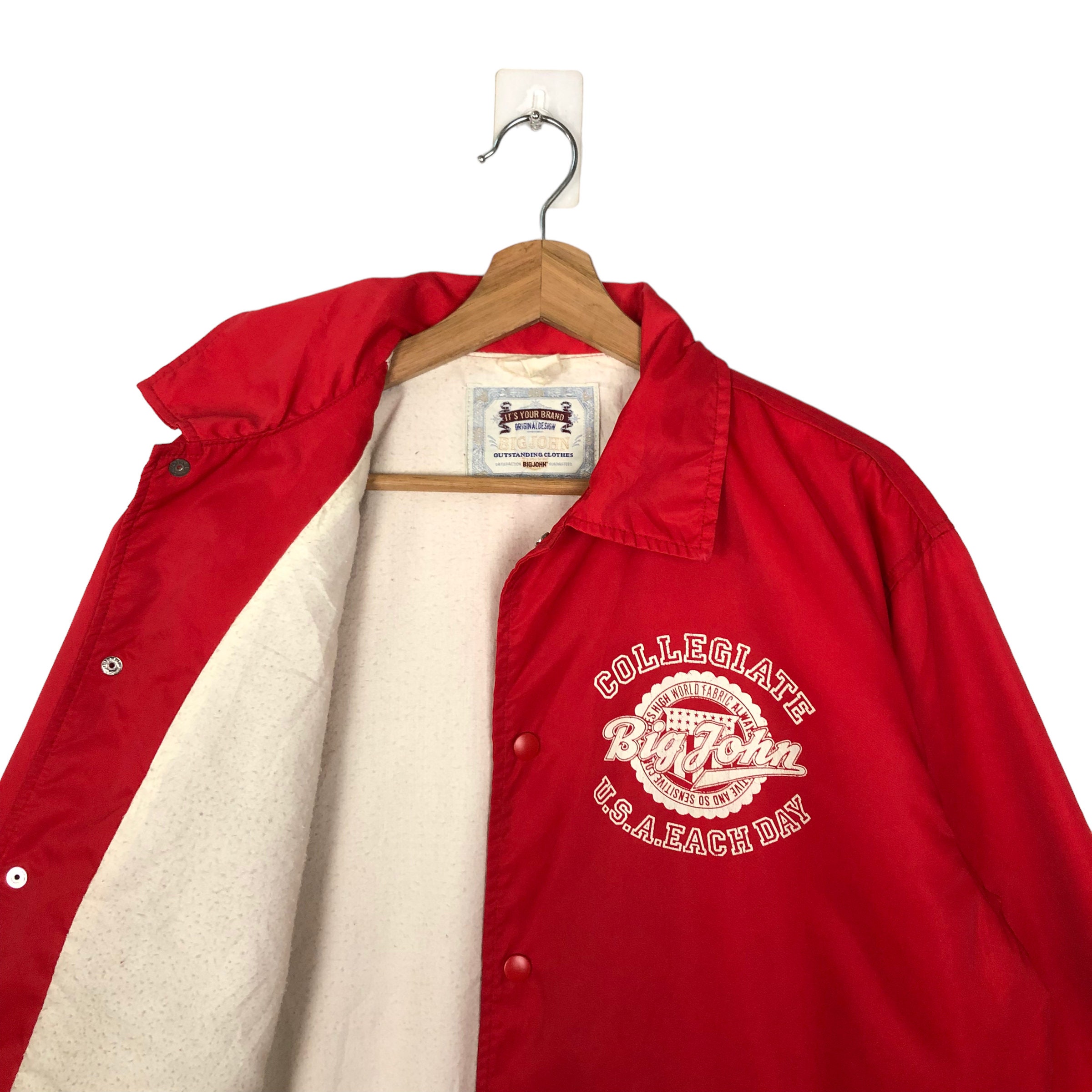 90s Vintage Big John Coach Jacket, USA Logo Streetwear - Etsy