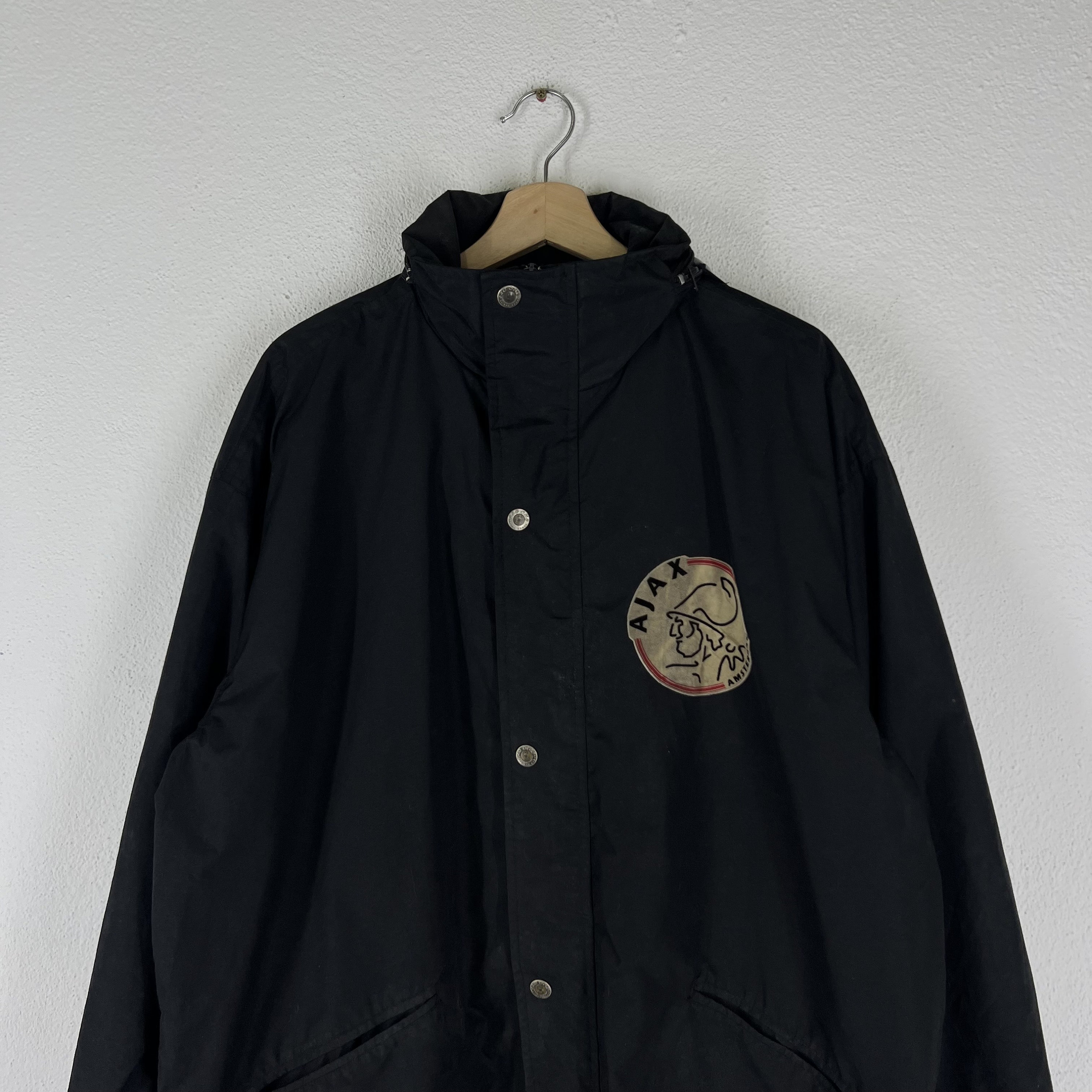 Vintage Ajax Amsterdam Survival Coach Jacket Big Logo