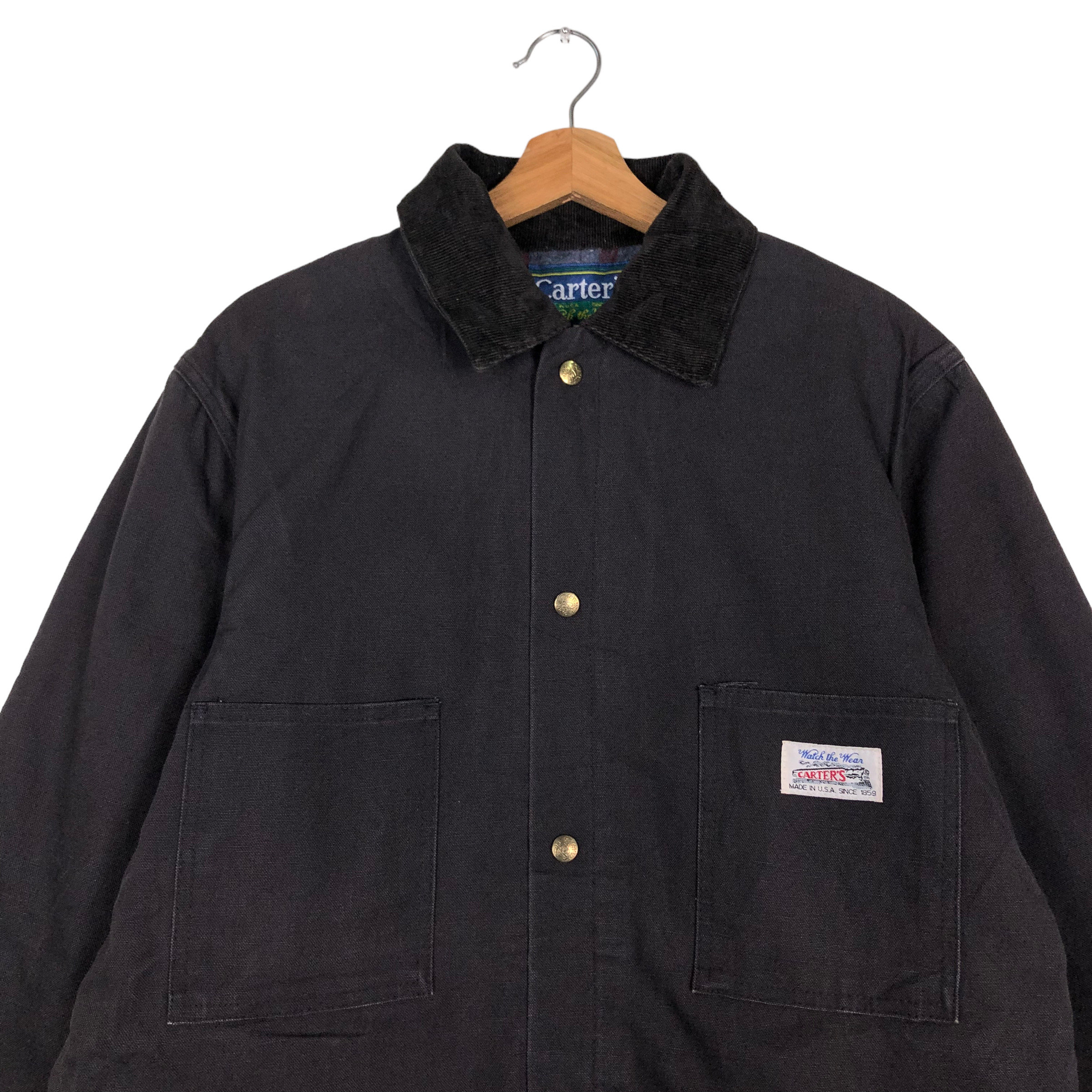 Vintage Hickory Chore Jacket Carter