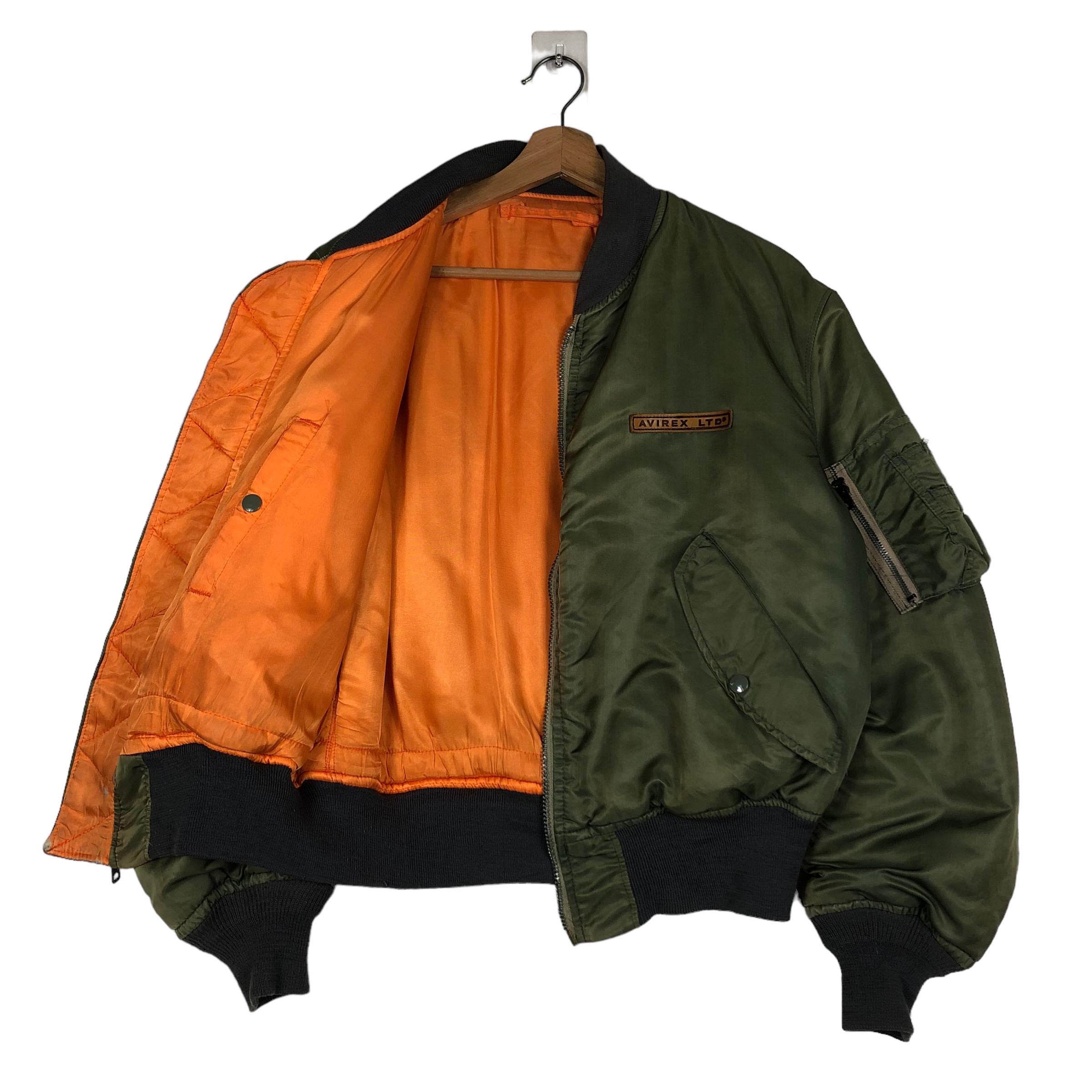 ジャケット・アウター 90s USA AVIREX MA-1 commercial logo MA1 AVIREX（アヴィレックス） ma1 ma-1 MA-1 コマーシャルロゴ COMMERCIAL