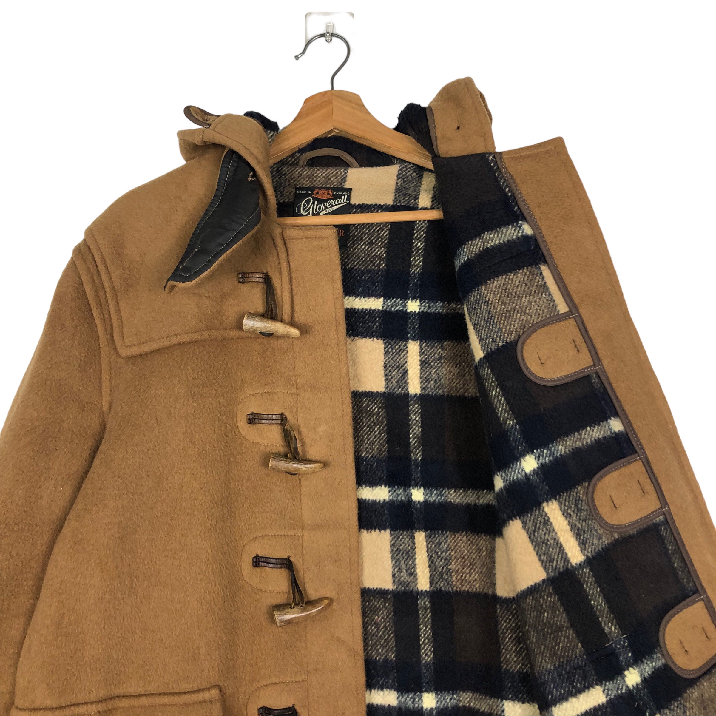 PICK!!! Vintage Wool Duffle Long Jacket Gloverall Alexander