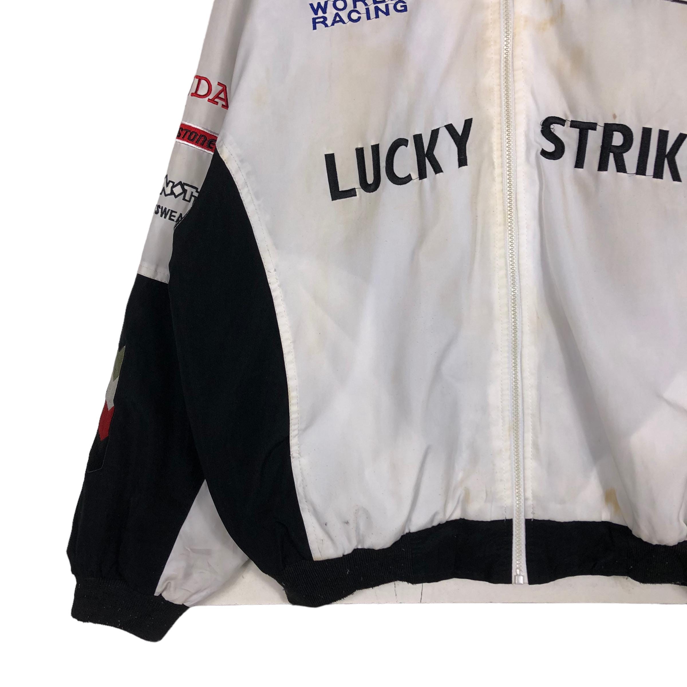 ヴィンテージ ホンダ レーシング バイカージャケット、ラッキー
