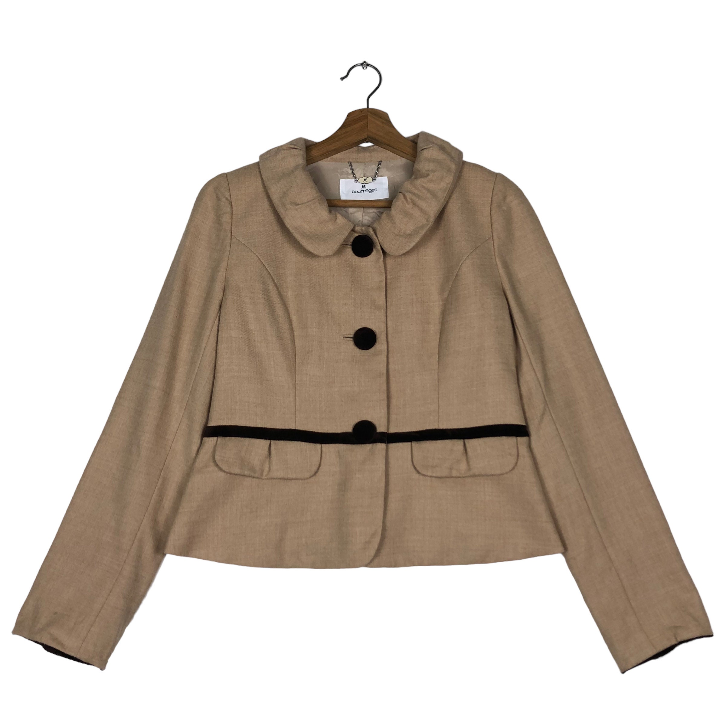Courrèges, Vintage Cropped Jacket Courreges Japan