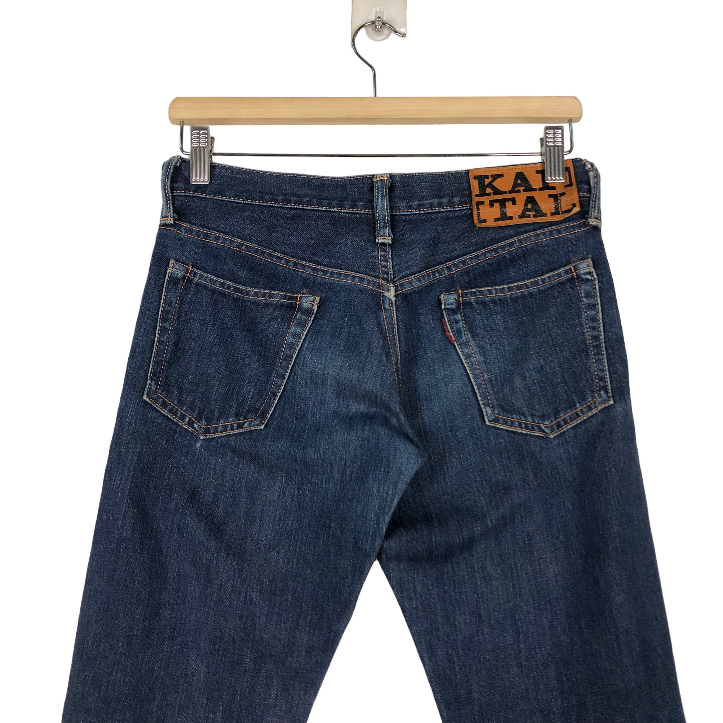 Kapital Kiro Hirata Selvedge Denim Jeans, Slim Cut Biker Style - Etsy