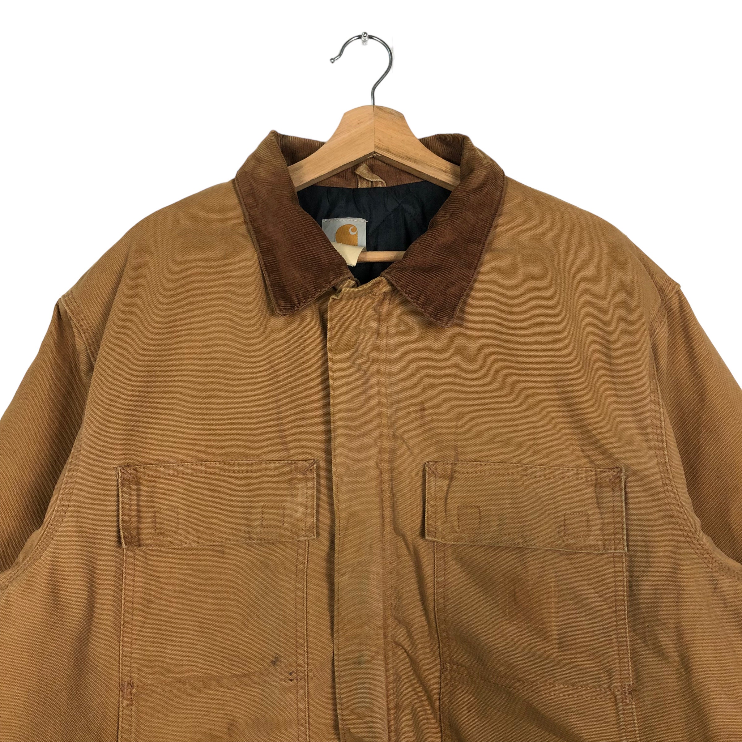 Vintage 80s Carhartt Duck Canvas Chore Jacket, USA Made Worker