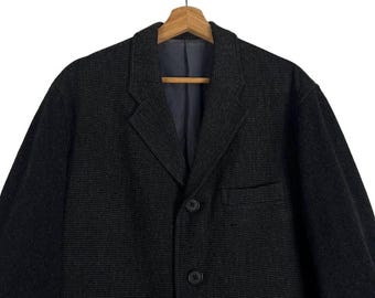 Kurtka wełniana Vintage Y’S For Men Yohji Yamamoto, wyprodukowana w Japonii (rozmiar S)