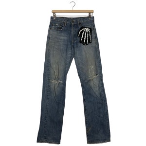 PICK!!! 80’s Vintage Distressed Denim Jeans Levi’s Traviss Design