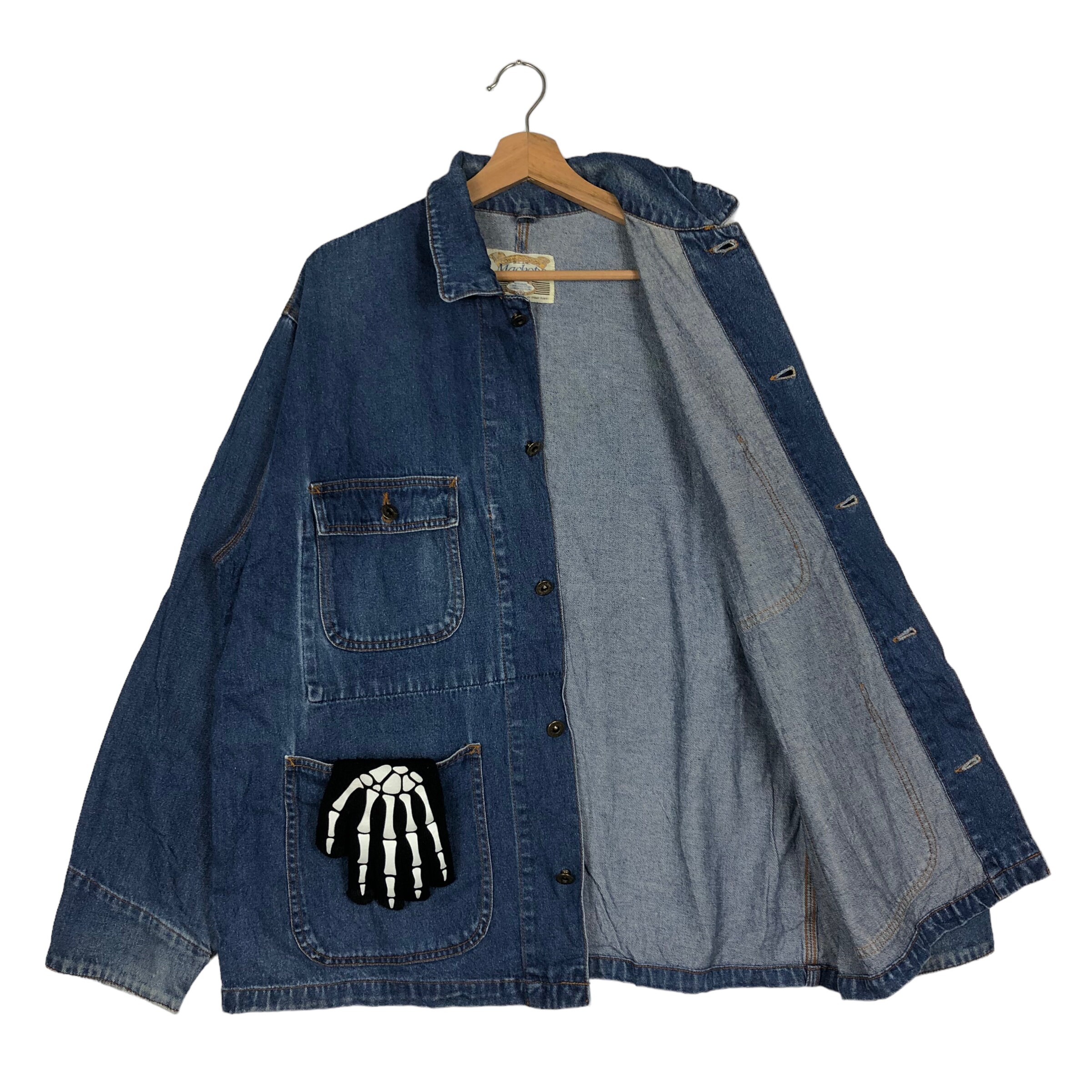 Vintage 90s Denim Chore Jacket, Union Made, Large - Etsy Canada