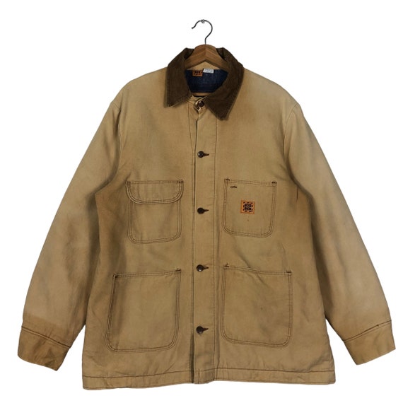 70s Vintage Big Ben Chore Jacket, USA Blanket Lined Duck Canvas - Etsy