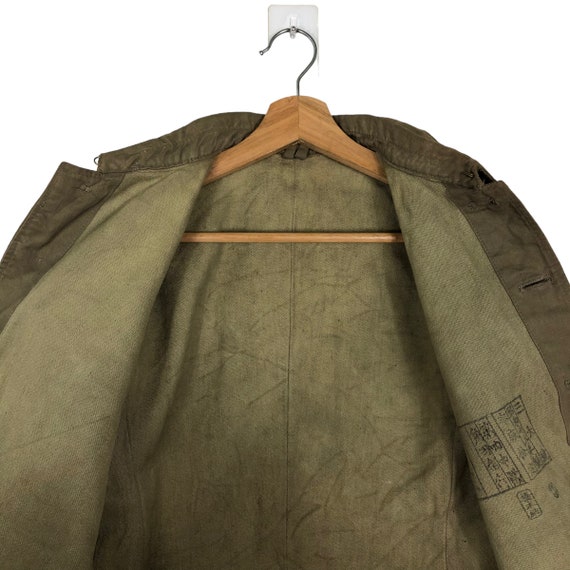True Works Jacket 50’s True Vintage Chore Work Jacket Military Army Col… - Gem