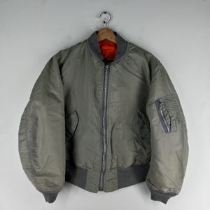 Alpha Industries Ma 1 90s Bomber - Etsy UK
