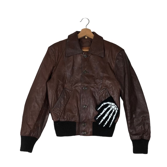 Miyake leather issey bomber jacket - Gem Miyake leather issey bomber jacket - Gem
