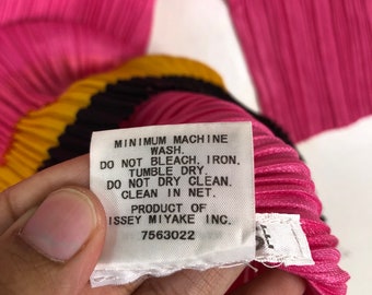 Vintage Issey Miyake Pleats Please Top, Three Colour Design - Etsy