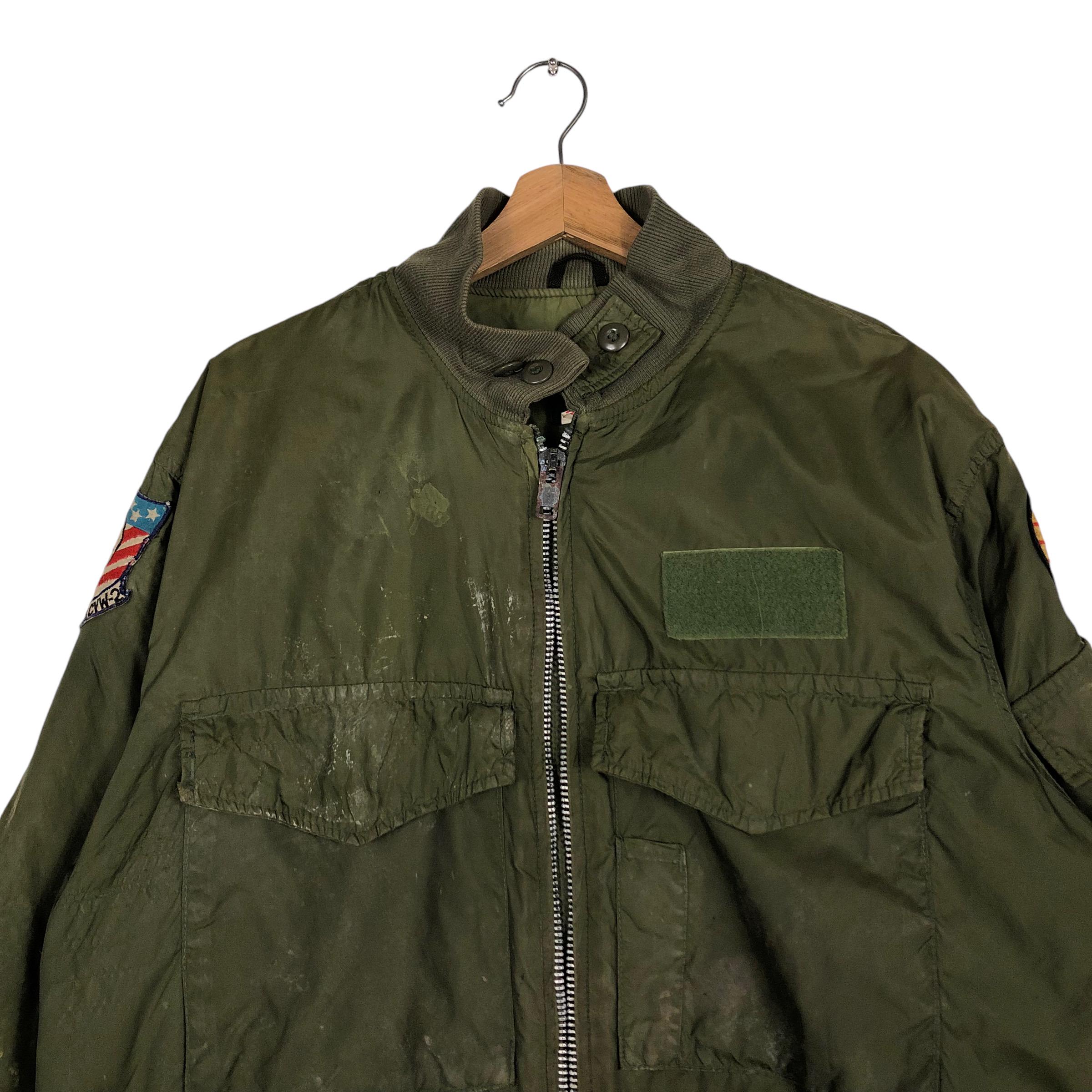 Vintage 70's Fly Bomber Jacket Military Made in USA - Etsy
