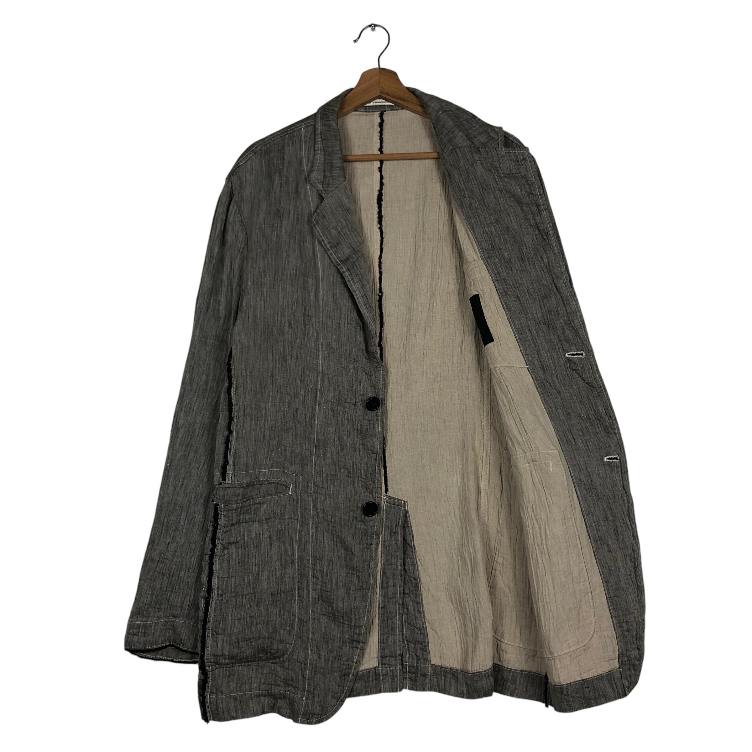 1980’s Y’s yohji yamamoto vintage coat Yohji Yamamoto Y'S vintage 80s 90s Wool coat jacket size M