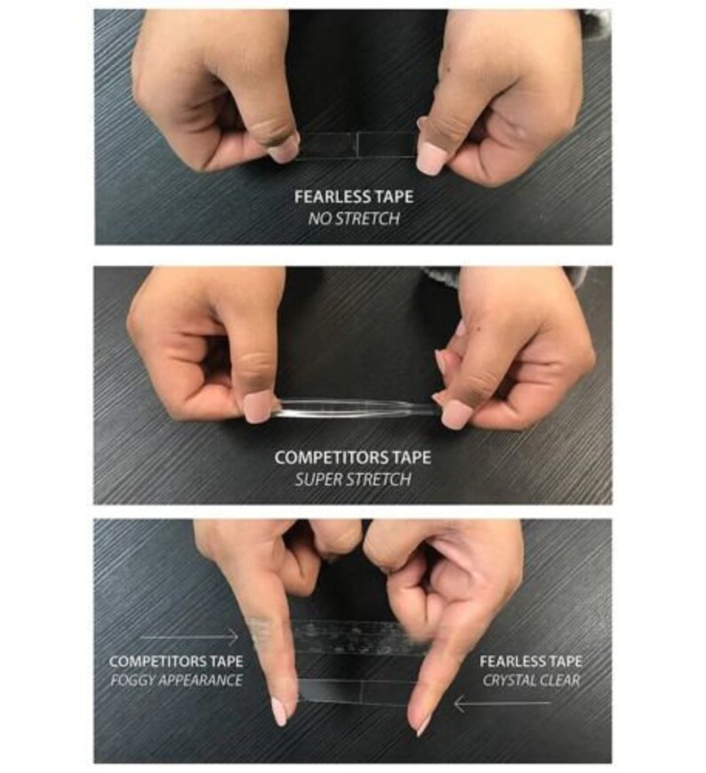 Fearless Body and Clothing Tape Doublesided Waterproof Fashion Tape 50