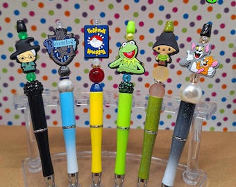 Custom Made Focal Beaded Autograph Pens (Nostalgic) *N6