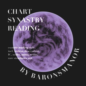 LEITURA DE MAPA DE SINASTRIA | estilo de leitura esotérica, incluindo vértices, descendentes, nós, padrões raros (leitura de mapa astral de relacionamento)