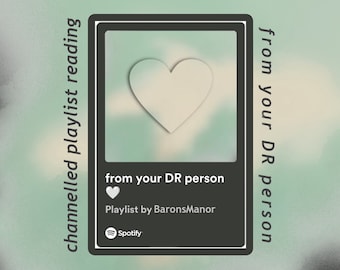 DR PERSON PLAYLIST | Song Shifting Reading - Your dr person makes you a playlist (Love messages, Shufflemancy)
