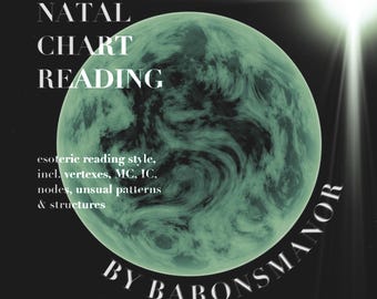 Natal Chart Reading | Esoteric Style, In-Depth Approach, Vertexes, Unusual Patterns, Intuitive Reading