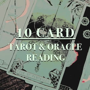 10 Karten Tarot & Orakellesung (Verschiebbare Realitäten, Allgemein, Romanze, ect)