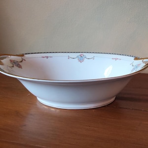 Antique Noritake Circa 1920s “Laureate” 10" Oval Vegetable Bowl #61235