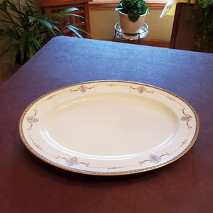 Antique Noritake Circa 1920s “Laureate” 13.5&quot; Oval Serving Platter #61238