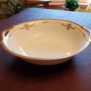 Antique Noritake Circa 1920s “Laureate” 10" Round Vegetable Bowl #61236