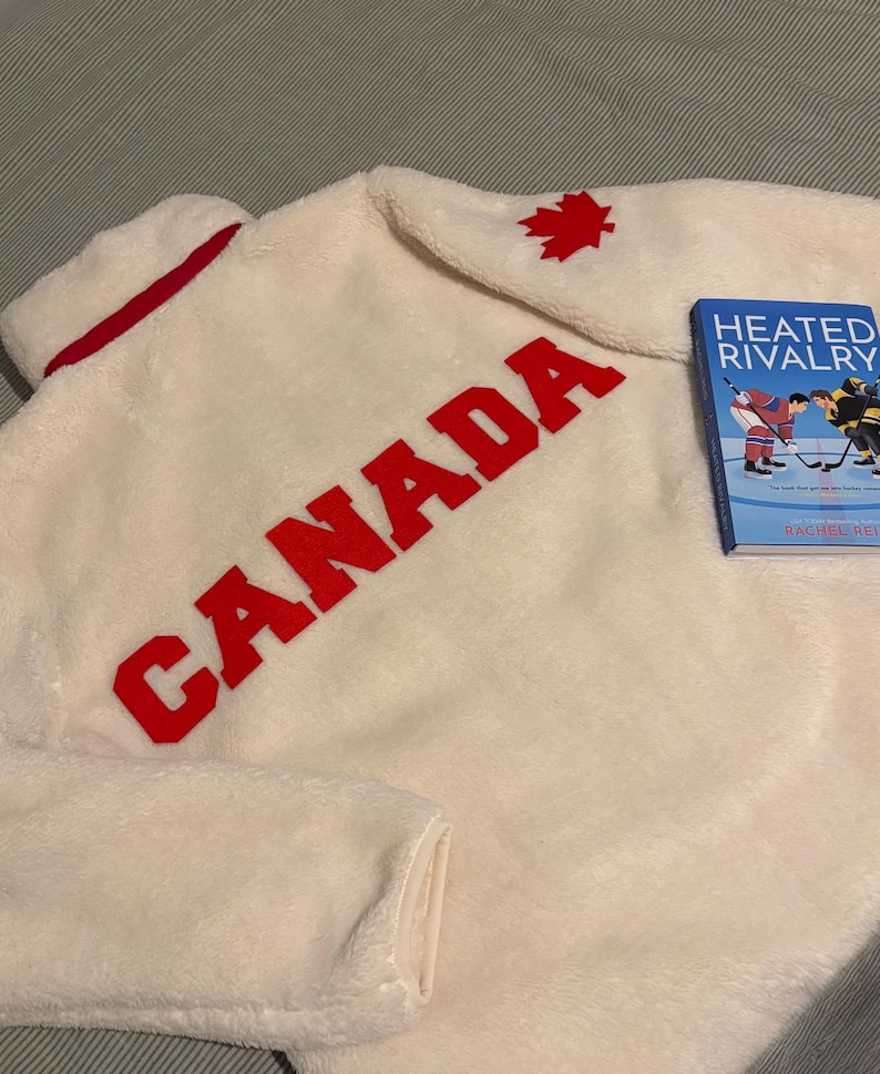 Heated Rivalry Canada Fleece - Shane Hollander's Olympic Fleece - Etsy