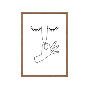Toilet | Bathroom Poster | Guest Restroom | Funny | Minimalist | Humor | Black and White | Download