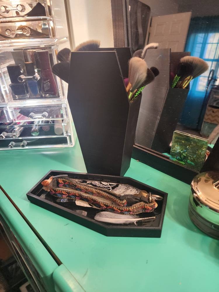 Coffin Makeup Organizer Set — Housewares Catalyst