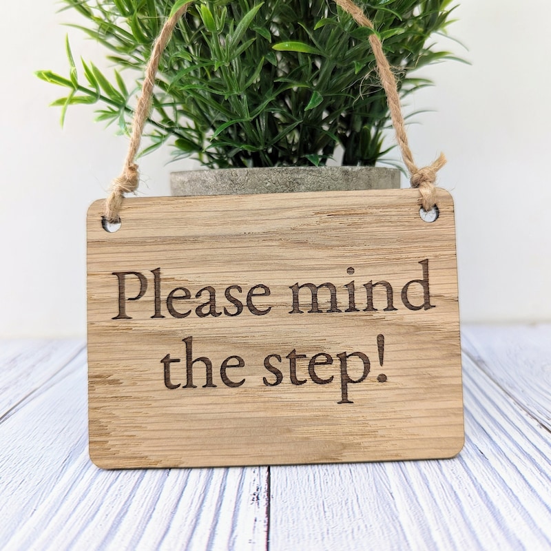 Watch Your Step Sign - Etsy