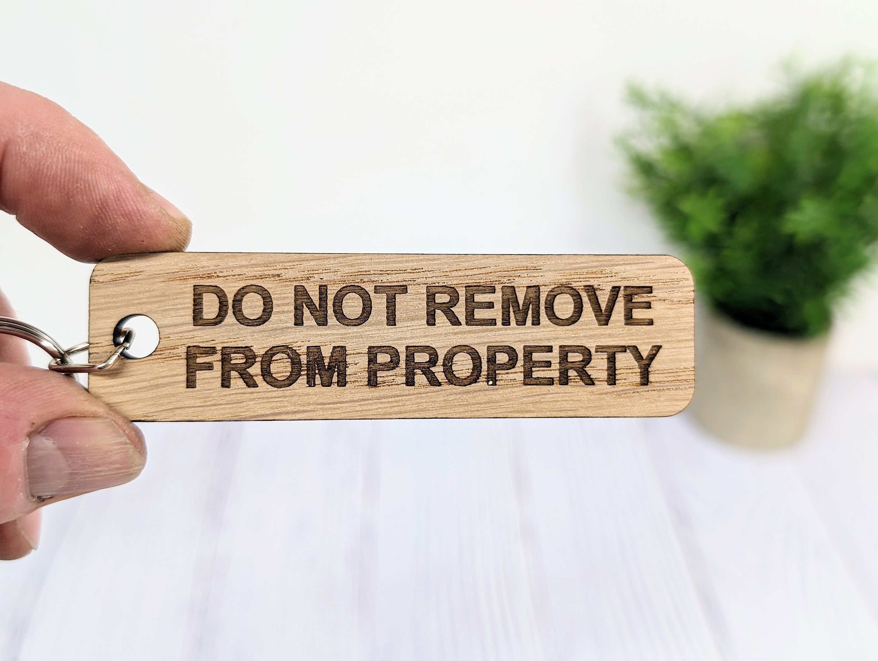Do Not Remove Keychain - Etsy