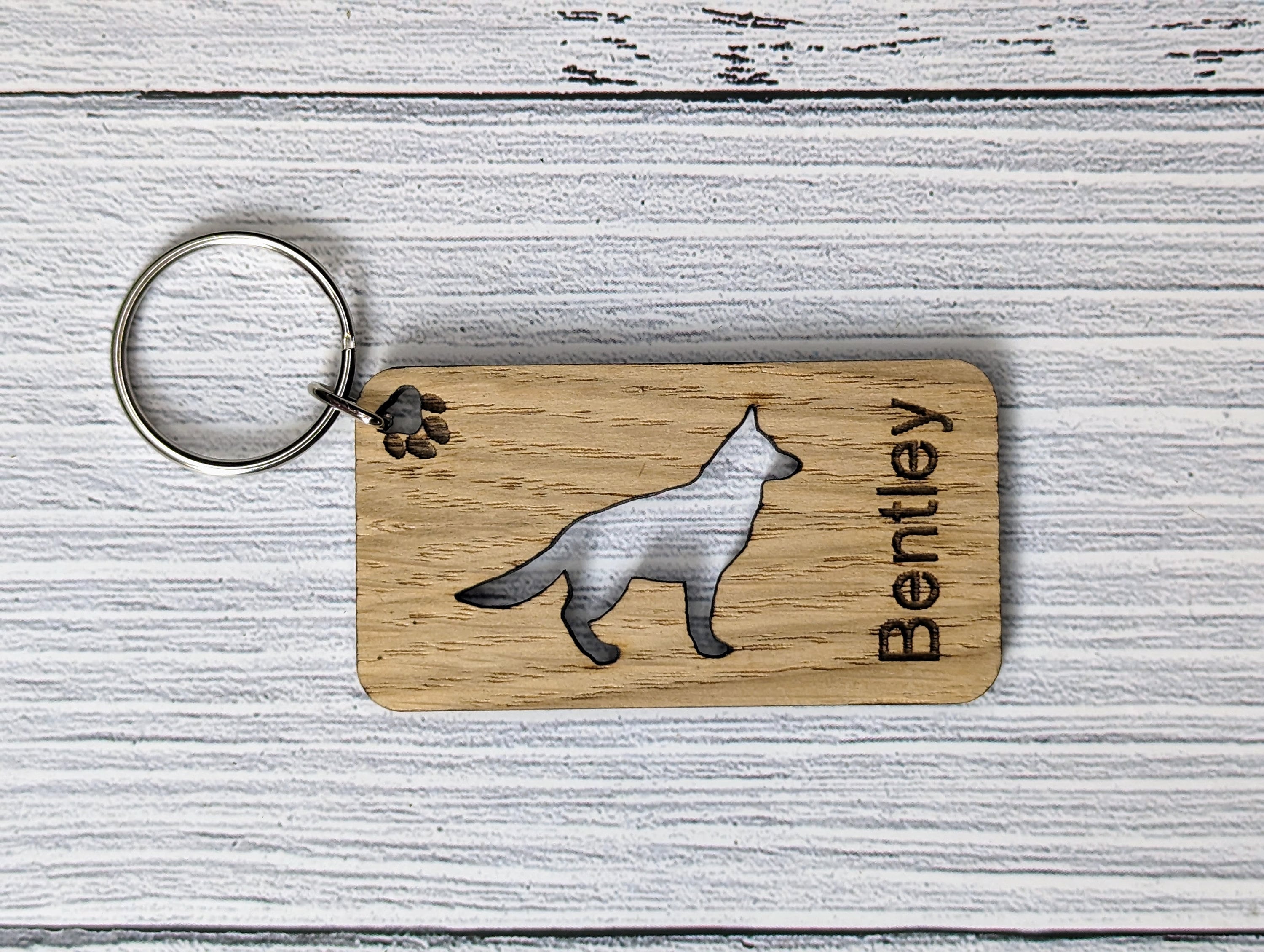 JETTOP Portachiavi con scritta in lingua inglese Best German Shepherd Mum, divertente per amanti dei cani da pastore tedesco, per donne, compleanno